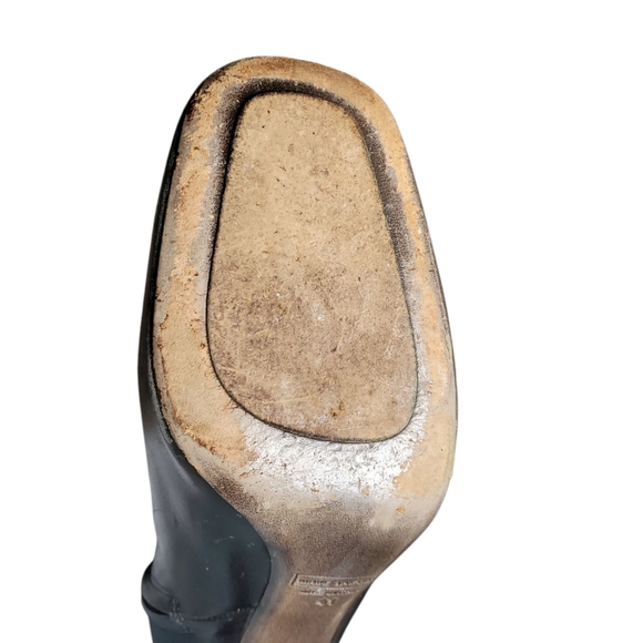 💫SOLD💫Marc Jacobs Vintage Rare Suede Black Knee-High Boots - EU 41 - Picture 7 of 10